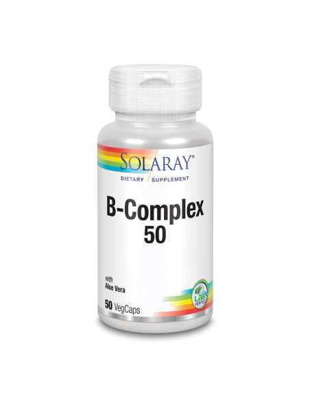 Vitamina B-Complex 50 - 50vcaps Solaray Vitamina B-Complex 50 - 50vcaps Solaray